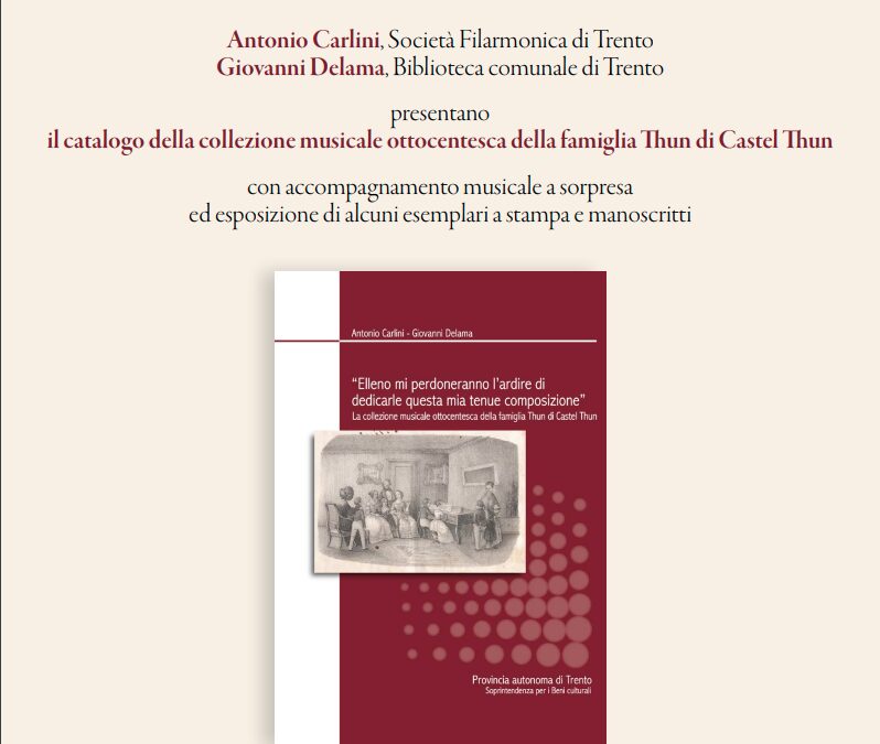 PRESENTAZIONE DEL CATALOGO THUN
